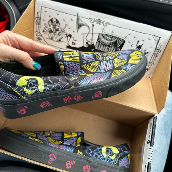 Disney nightmare before Christmas vans slip on oogie boogie edition brand new - Picture 1 of 12
